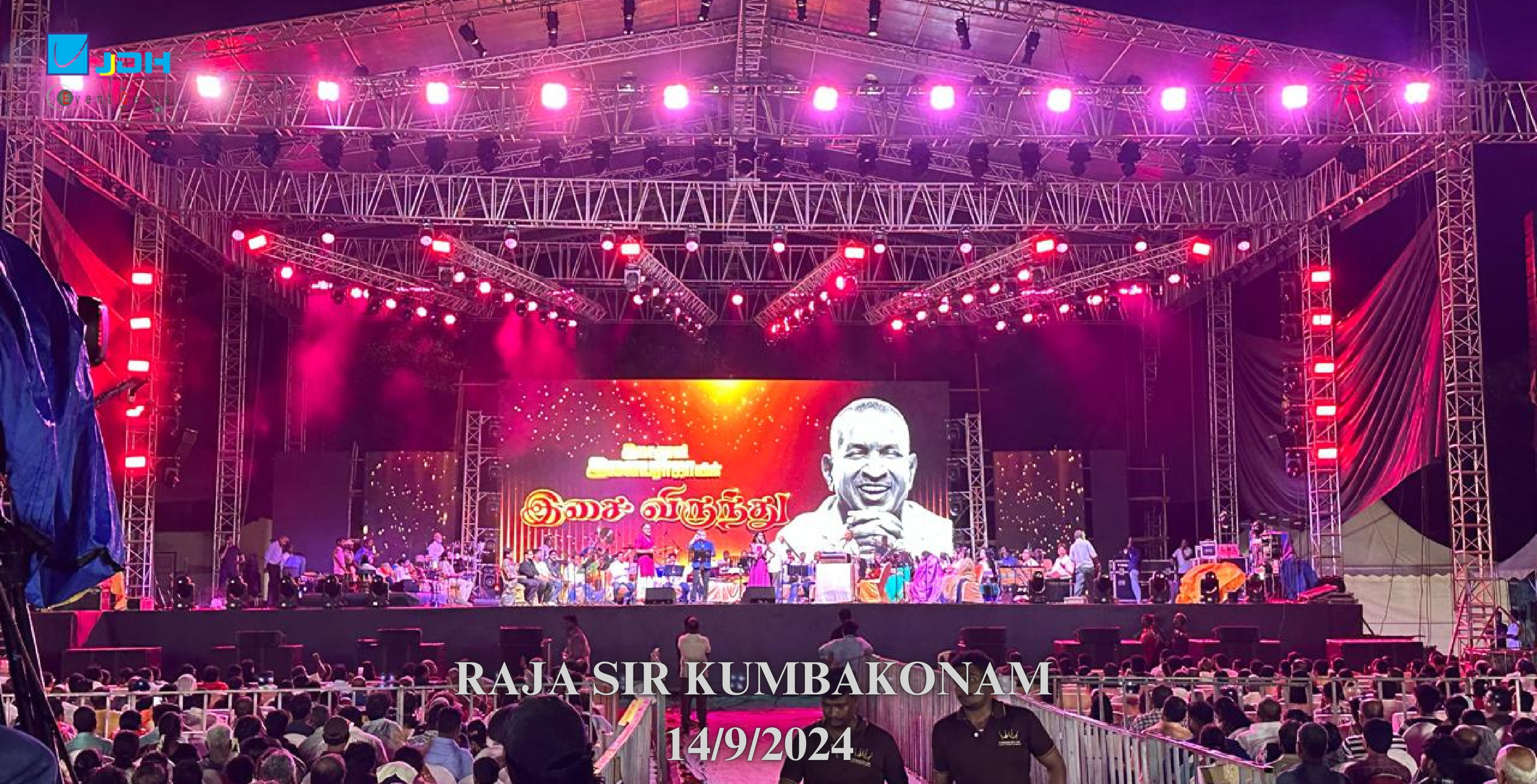 JDH Event Gears Grand Stage Production